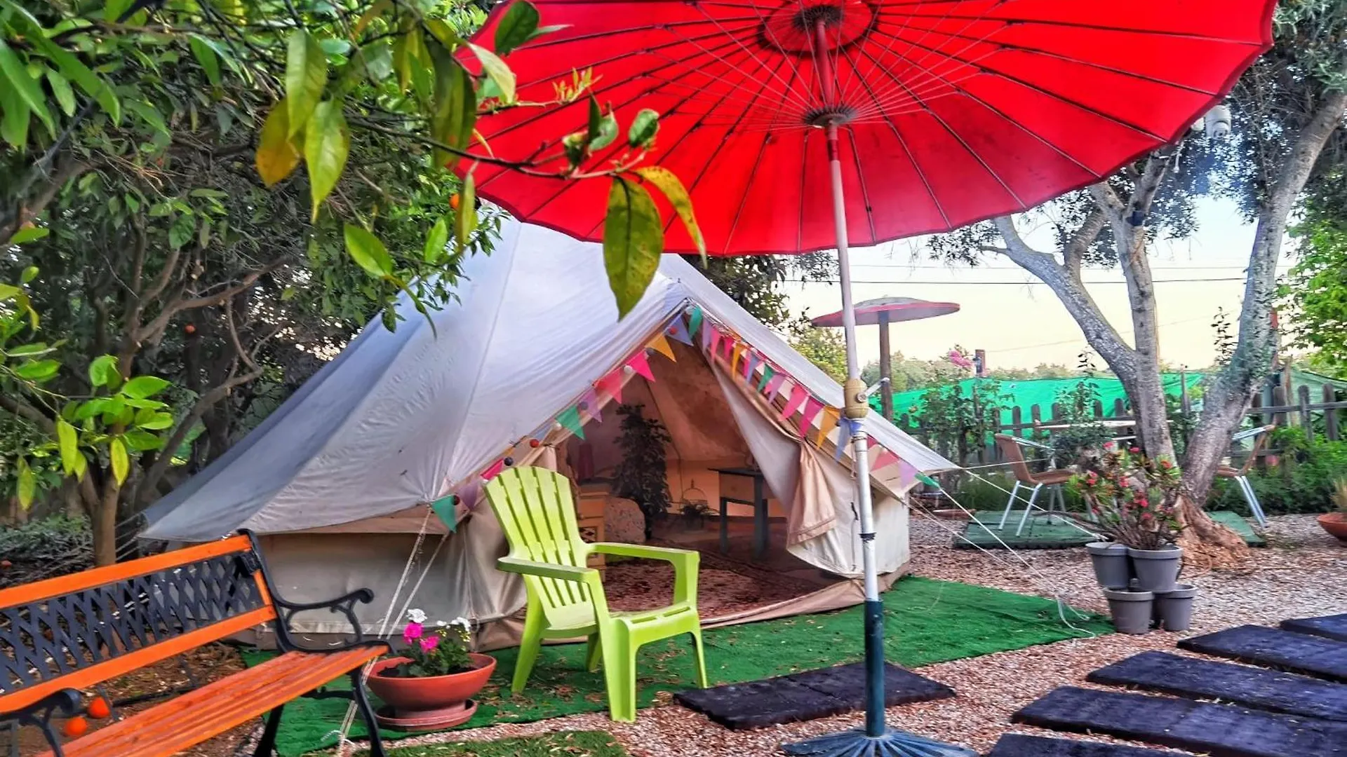 خيمة فخمة Bell Tent Lovers By Casa Das Artes لوز دي تافيرا